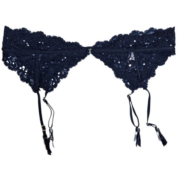 Victoria's Secret Sexy lace garter belt for stockings size M/L boudoir burlesque - Picture 2 of 6